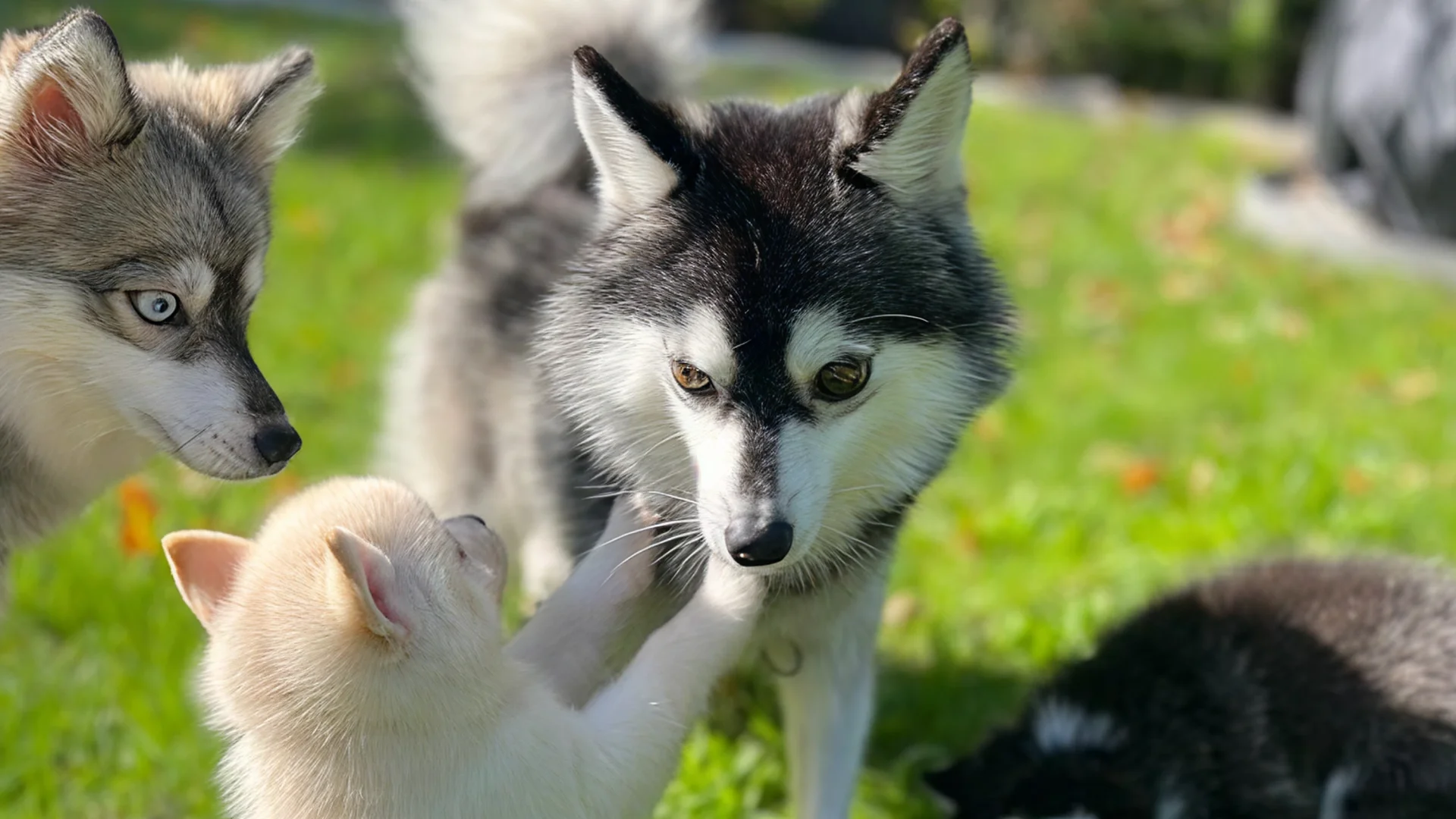 Nos Chiennes - Au Paradis du Pomsky